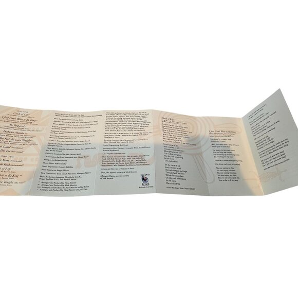 Disney The Lion King Original Motion Picture Soundtrack Cassette Tape 1994 Vtg - Picture 9 of 11